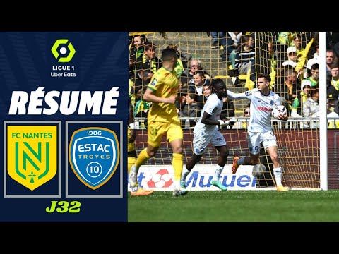 FC NANTES - ESTAC TROYES (2 - 2) - Résumé - (FCN - ESTAC) / 2022-2023