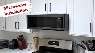 How to Install a Samsung Microwave Over the Range