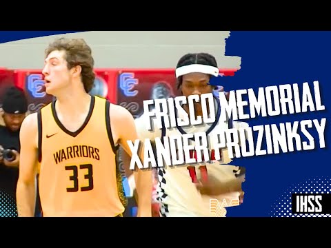 Xander Pruzinsky: Frisco Memorial's High-Flying 2027 Prospect