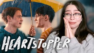 BISEXUAL BRITISH Girl FINALLY Watches **HEARTSTOPPER** (ep 1-4 reaction)