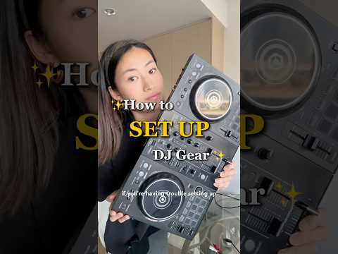How to set DJ equipment up beginners guide! #dj #djgear #djtips