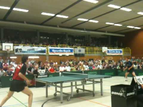 Tischtennis: Timo Boll gewinnt Gala in Papenburg