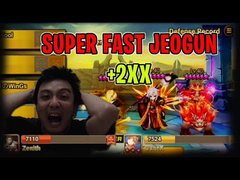 CRAZY FAST JEOGUN SIEGE DEFENSE META