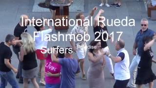 International Rueda Multi Flashmob Surfers Paradise Australia 2017