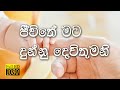 Sinhala Geethika Jeewithe Mata Dunnu Devithumani ජීවිතේ මට දුන්නු දෙ