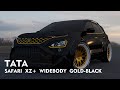 TATA Safari Compact SUV In Gold Black Blender Modification
