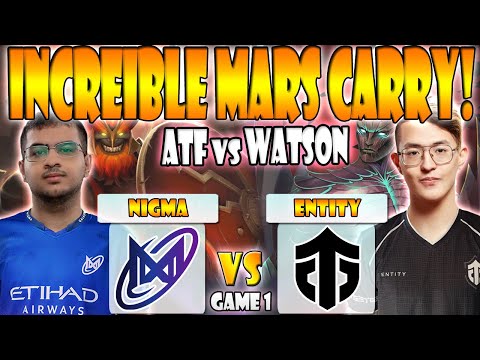 NIGMA GALAXY VS ENTITY BO3[GAME 1]ELIMINACIÓN- ATF, SUMAIL VS WATSON - BETBOOM XMAS SHOW-DOTA 2 ENG