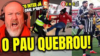 🚨 INTER REBAIXADO? MÍDIA SE REVOLTA E TORCIDA INVADE SETOR DE JOGADORES