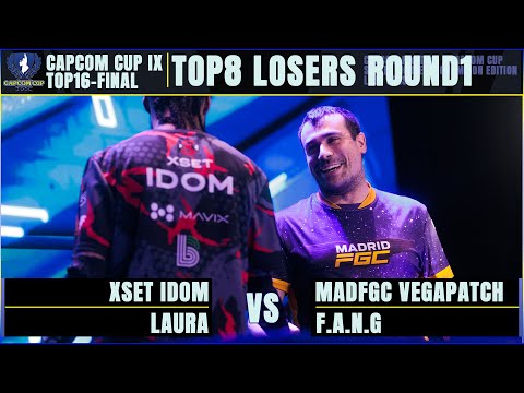 XSET｜IDOM（ララ）vs  MADFGC｜VEGAPATCH（ファン）『CAPCOM CUP IX』 TOP8 LOSERS ROUND1