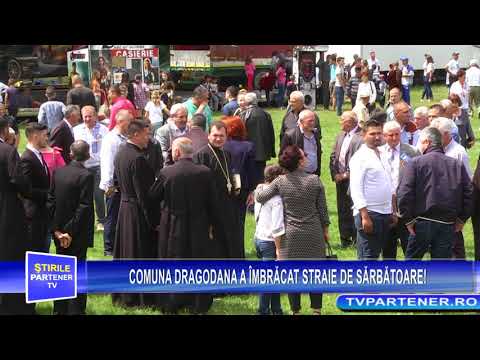 COMUNA DRAGODANA A ÎMBRĂCAT STRAIE DE SĂRBĂTOARE!