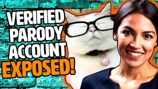 BIZARRE AOC Parody account EXPOSED as Catturd Alt! (Elon Musk's WEIRDEST Ultra Fan)