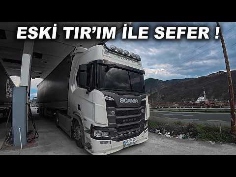 Aylar Sonra Eski Tır'ım la Sefer ! / Nasıl Transport Tır Şoförü Olunur / Tır'da Ciğer Mangal