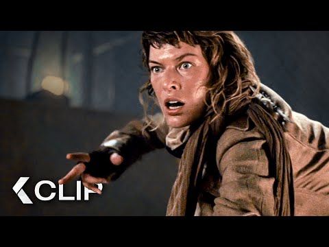 Milla Jovovich ist alleine im gefährlichen Ödland - RESIDENT EVIL: Extinction Clip (2007)