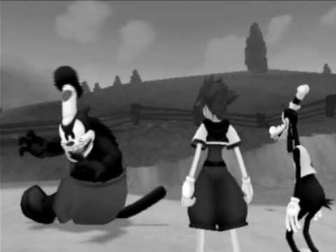 KH2, Japanese cutscene: 208 - Timeless River (Part 3)