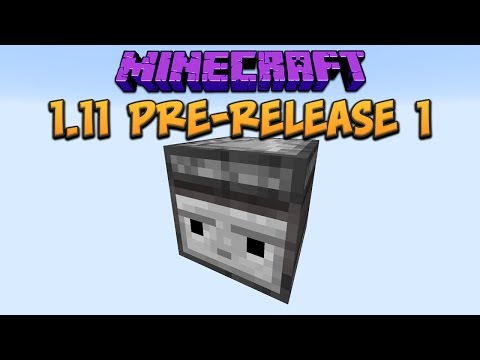 xisumavoid - Minecraft 1.11 Pre-Release 1: New Observer Block Texture & Release Date