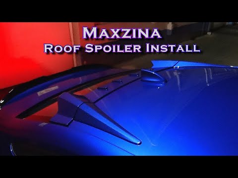 It's so easy! How to install the Maxzina Roof Spoiler on the 11th gen 2022 Honda Civic