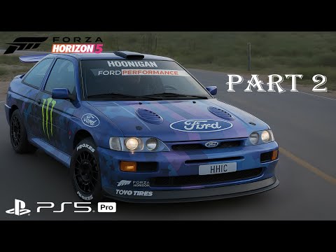 FORZA HORIZON 5 PS5 Pro Gameplay Walkthrough Part 2 - RALLY ADVENTURE DLC! (FULL GAME)