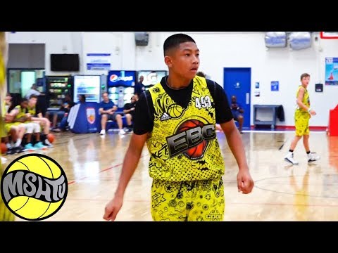 CJ Mitchell GOES OFF at the 2018 EBC Jr All American Camp