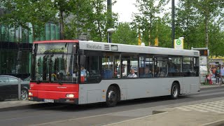 preview picture of video '[Sound] Bus MAN NL 223 (Wagennr. 7327) der Rheinbahn AG Düsseldorf'