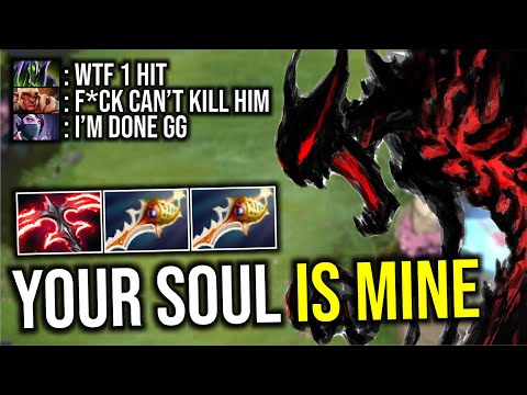 THE REAL SHINIGAMI..!! 2x Divine Rapier + Level 2 Desolator 2 Hit Kill Shadow Fiend 7.24 | Dota 2