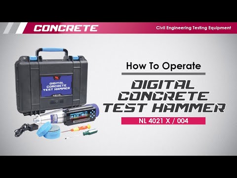 Digital Concrete Test Hammer