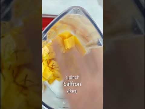 Mango Cardamom Smoothie || MJ SHORT || #Short #Shortvideo