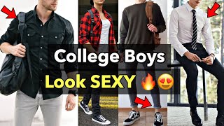 Look More Attractive in College For Boys | College Fashion Tips #shorts #fashion #style