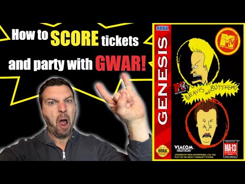 How to beat BEAVIS AND BUTTHEAD Sega Genesis Walkthrough Complete