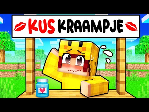 Ik OPEN Een KUS KRAAM In Minecraft!