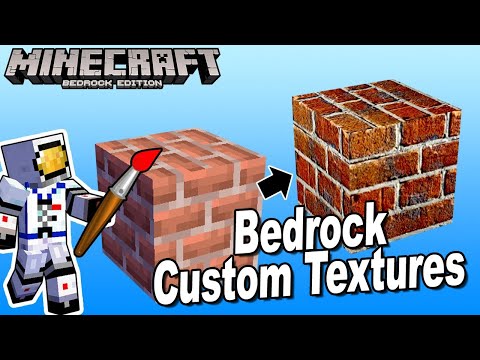 How to Make Custom Minecraft Bedrock 1.18 Texture Packs
