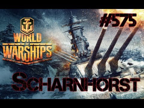 Scharnhorst / #575 / Let´s Play World of Warships / German - Deutsch