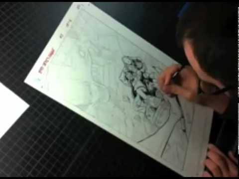 B.P.R.D. Hell on Earth : The Devil's Engine #2 Inking