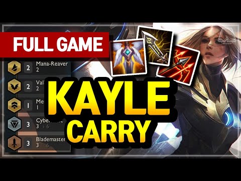 Kayle Carry! (Blademaster Comp) - Teamfight Tactics Full Game | TFT Galaxies