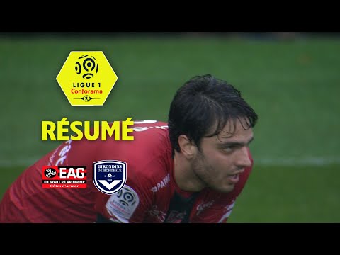 EA Guingamp - Girondins de Bordeaux ( 2-1 ) - Résumé - (EAG - GdB) / 2017-18