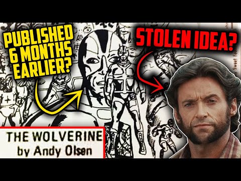 Did Marvel STEAL an Iconic Comic Hero from a FAN IDEA!? // The ORIGINAL "Wolverine" by Andy Olsen