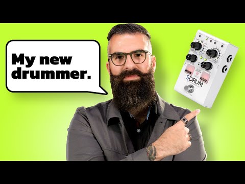 Can this pedal replace a drummer? The Digitech SDRUM