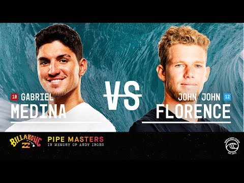 Gabriel Medina Challenges John John Florence's Epic 2019 Comeback - Billabong Pipe Masters