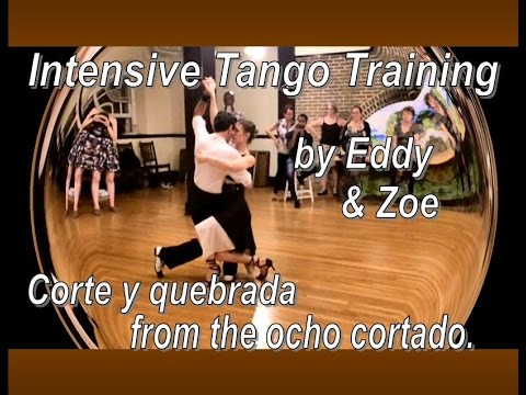 Eddy Hernandez & Zoe Xandra (52),  Corte y quebrada from the ocho cortado.