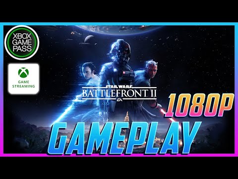 Star Wars Battlefront 2 Xbox Cloud Gaming PC App Gameplay