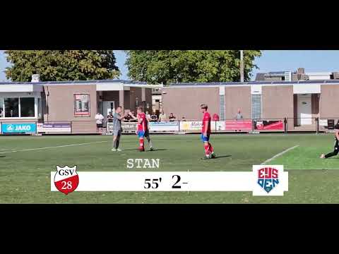 DISTRICTSBEKER ZUID II VAN 7/09/2025 TUSSEN GSV'28  EN VV EIJSDEN DE DOELPUNTEN VAN GSV'28