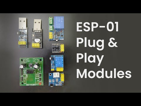ESP-01 Plug and play Modules
