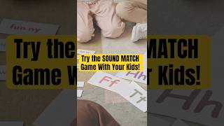 Boost Preschoolers’ Listening Skills with the Sound Match Game! #parentinglifehacks #shorts