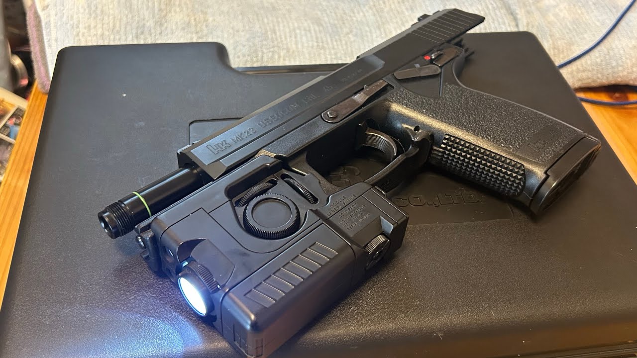 KSC H&KソーコムMK23 ガスブロレビュー【メタルギアソリッドのスネークの銃】