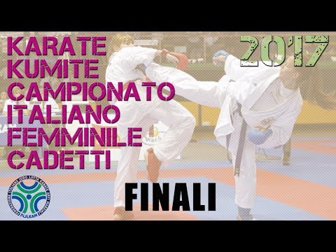 Karate Kumite Campionato Italiano Femminile Cadetti 2017 - FINALI