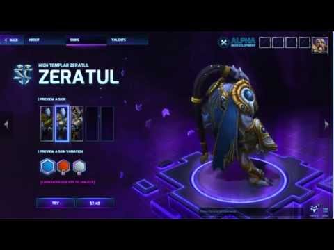 High Templar Zeratul - Skin Spotlight and Opinions!