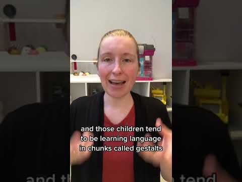 How do we do speech therapy for children with echolalia?