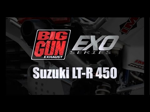 Suzuki LTR 450 Big Gun Exhaust EXO Series Sound Clip