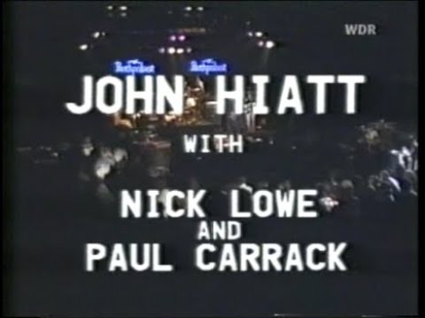 "JOHN HIATT, NICK LOWE & PAUL CARRACK:  Live In Hamburg, Germany" - (1983)
