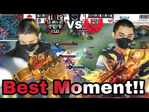 Best Moment BIGETRON ALPHA VS ALTER EGO Week 7 MPL Season 9 | Kombo Wombo Atlas Kyy & Pharsa Bottle!