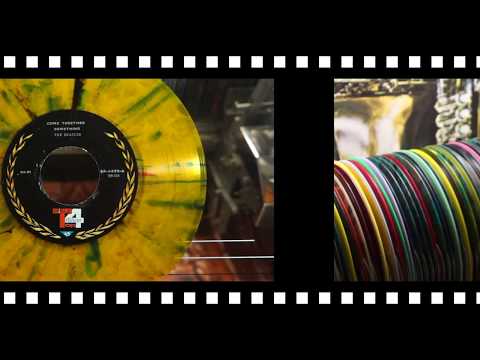 Jonnie's Jukebox Plays: Come Together / Something - The Beatles 1969 Multicolour Vinyl 45rpm Record